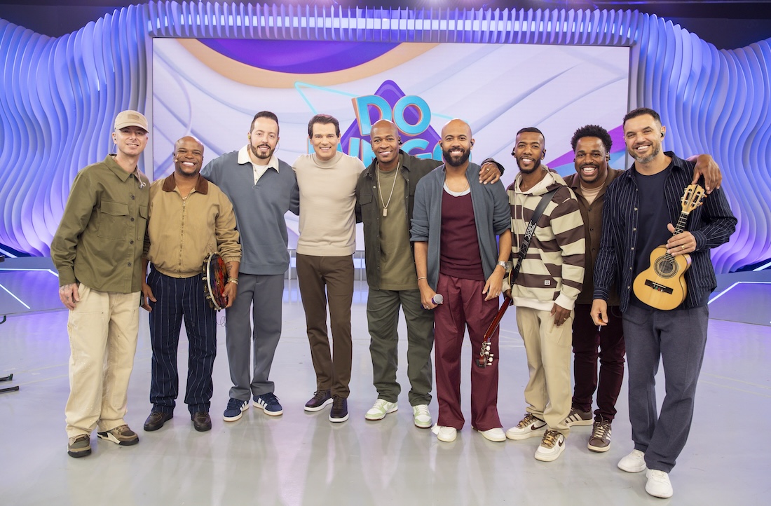Domingo Legal recebe Turma do Pagode - Foto: Divulgação / SBT