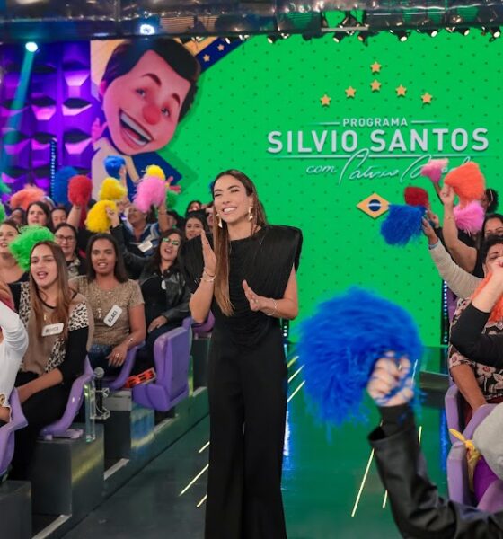 Programa Silvio Santos com Patricia Abravanel - Foto: Gabriel Cardoso/SBT