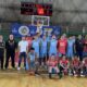 Thiago Borges ladeado pela equipe do Basket Osasco - Crédito da Foto: Divulgação Zuleika Ferreira