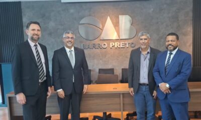 Advogados: Vinícius Nonato, Rodolfo Gomes, Cândido Antônio e Samuel Moura (na OAB Barro Preto)