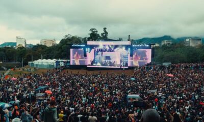 Palco do evento surpreendeu com grande estrutura de LED