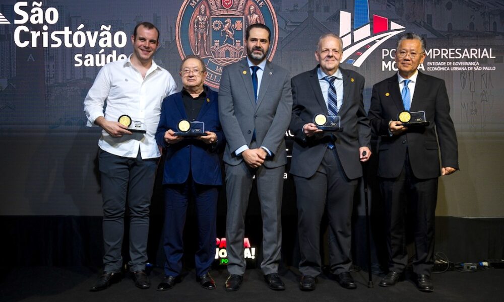 Marcos Ferrante, Maurício Galleazzi, Anderson Festa, João Luciano Granado e Newton Nagae - Foto: Divulgação
