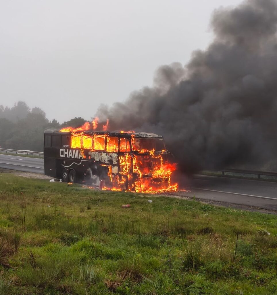 ônibus do Grupo Chamamento - Crédito da Foto: Divulgação