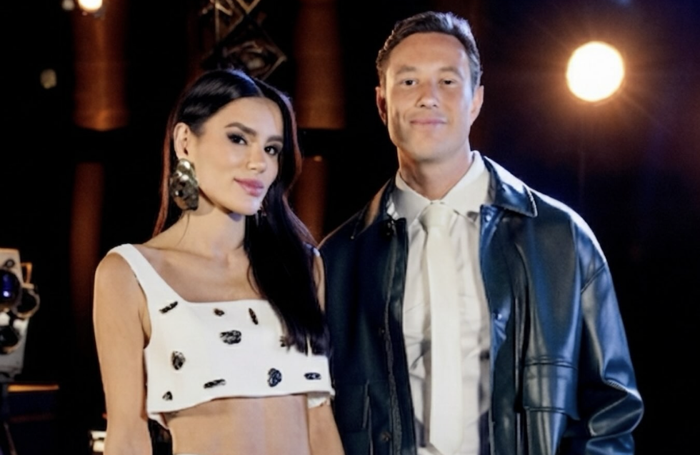 Programa “Sessão +SBT” com Gaby Cabrini e Gabriel Cartolano - Foto: Divulgação / SBT