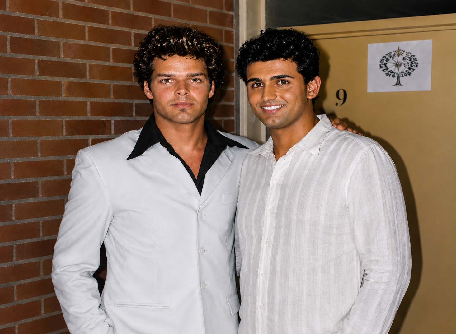 Ricky Martin e Val Couto - Crédito da Foto: Acervo Pessoal