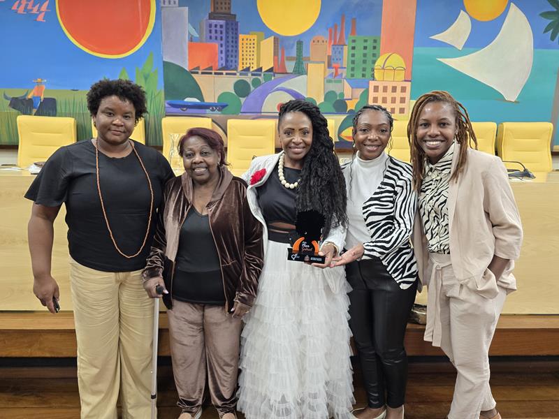 Preta Brasileira é homenageado na Câmara Municipal de São Paulo por atuação em prol das mulheres negras