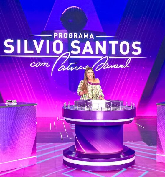 Patricia Abravanel com Luiza Possi e Fernanda Brum - Foto: Gabriel Cardoso / SBT