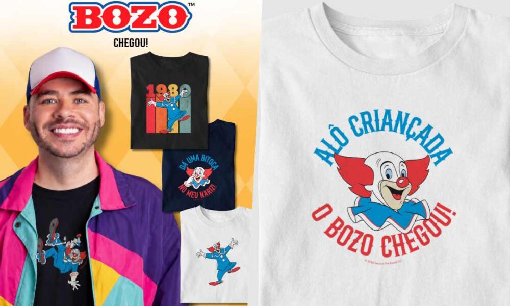 Camisetas do Bozo