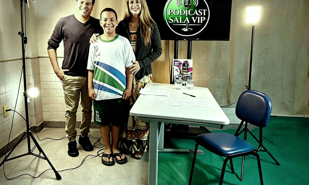 Joacles Costa Produz Sala Vip: O Podcast Escolar que Conquistou Cariacica