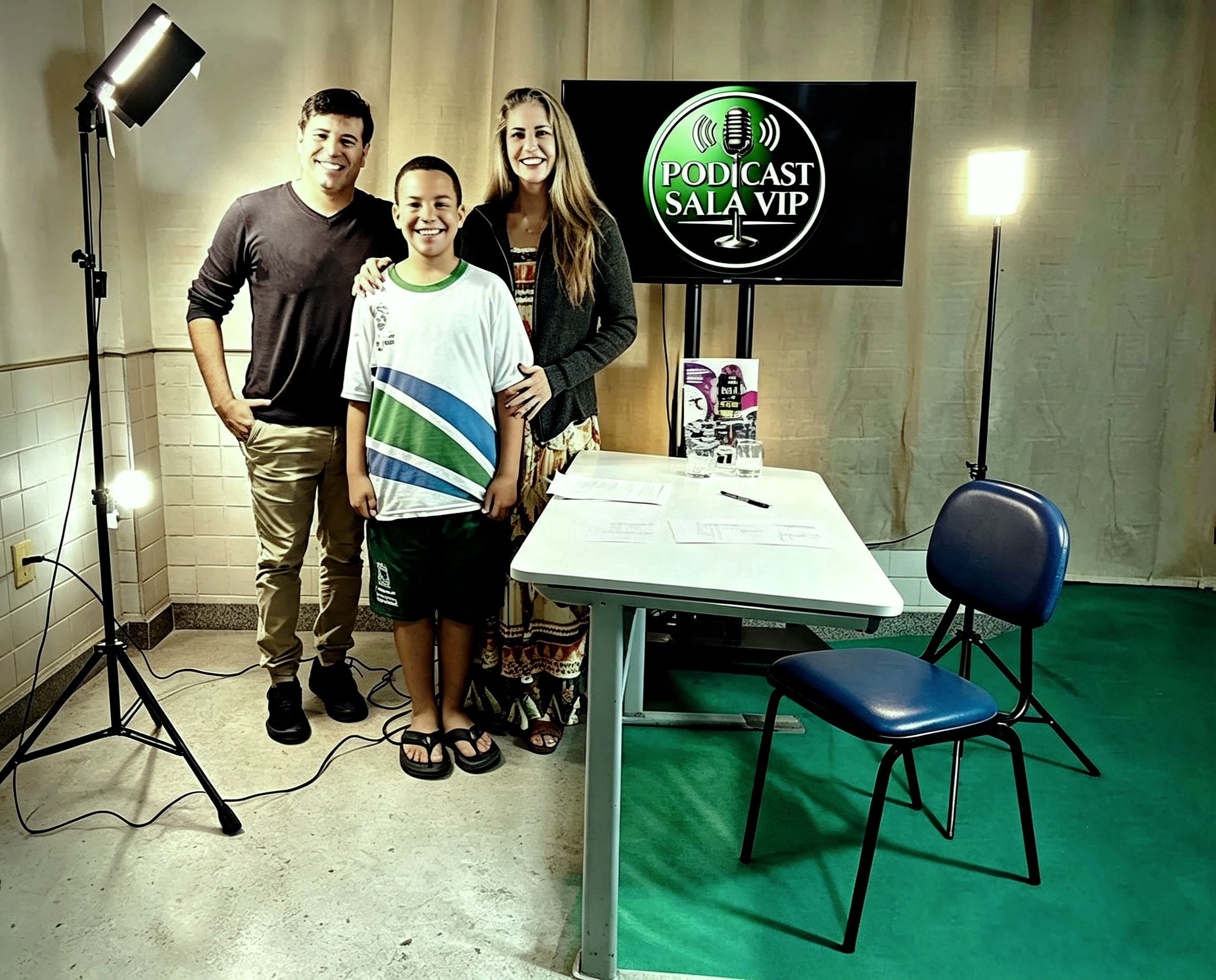 Joacles Costa Produz Sala Vip: O Podcast Escolar que Conquistou Cariacica
