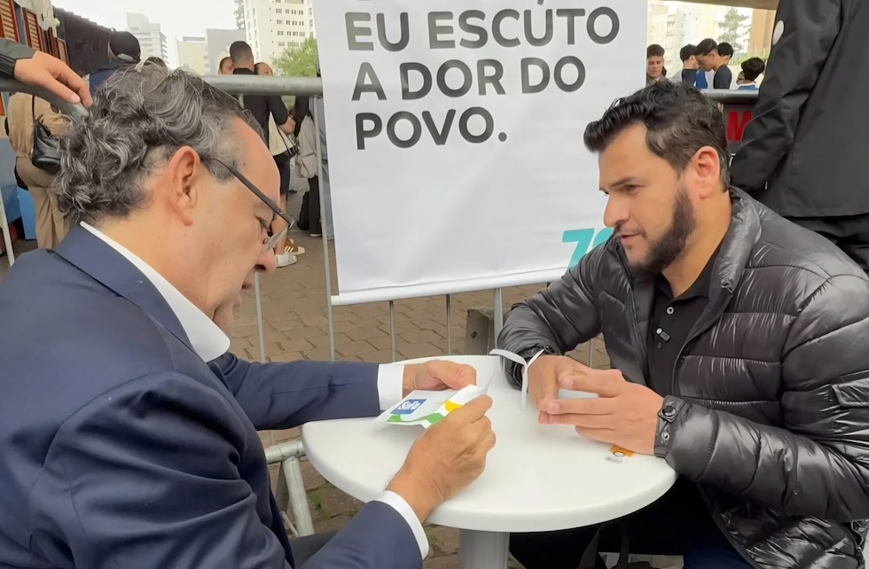 Augusto Cury e Miller Gomes - Crédito da Foto: Divulgação