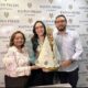 Foto: Suely Margalho e os Filhos Caroline Padilha, Advogada e Coordenadora do Núcleo Tributário do Escritório e Bastos Freire Advogados e Rafael Padilha - Empresário