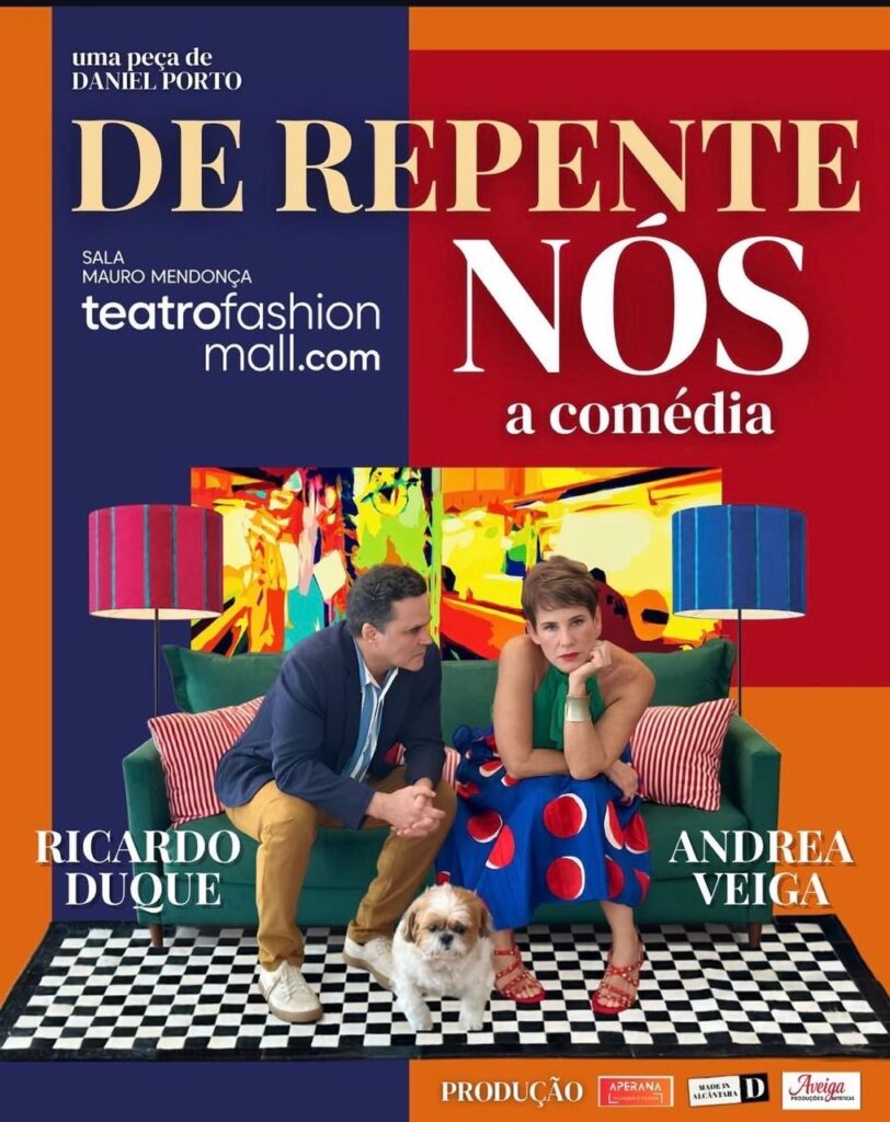 Andréa Veiga e Ricardo Duque em “De Repente Nós” - Foto: Ariel Cavotti / Divulgação