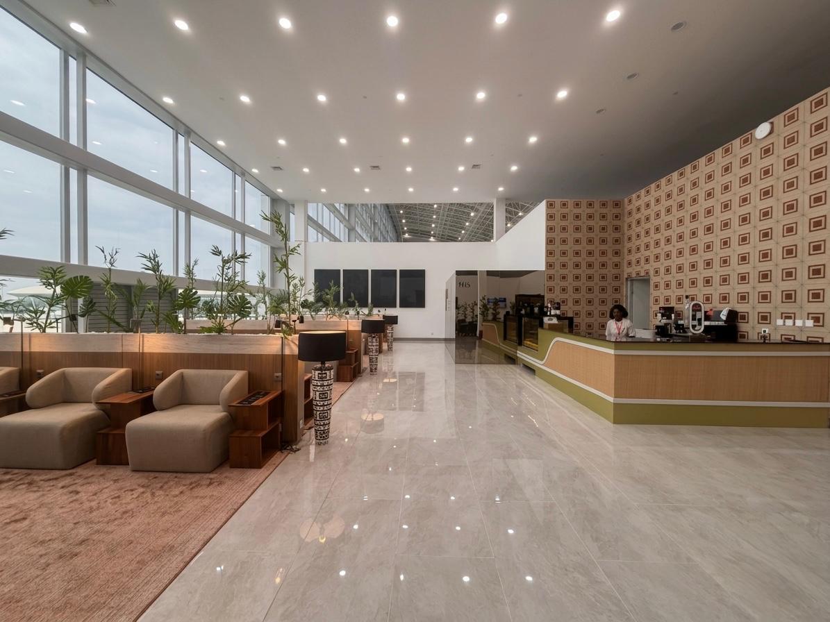 Lounge Imbondeiro no Terminal Internacional do AIAAN foi listado como Best Lounge in Africa no Aviation Week Africa 2026 Awards