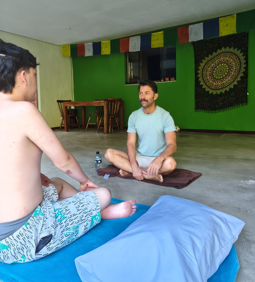 Ramon Mendes (Sessão de Breathwork / Respiração consciente) - Crédito da Foto: Divulgação